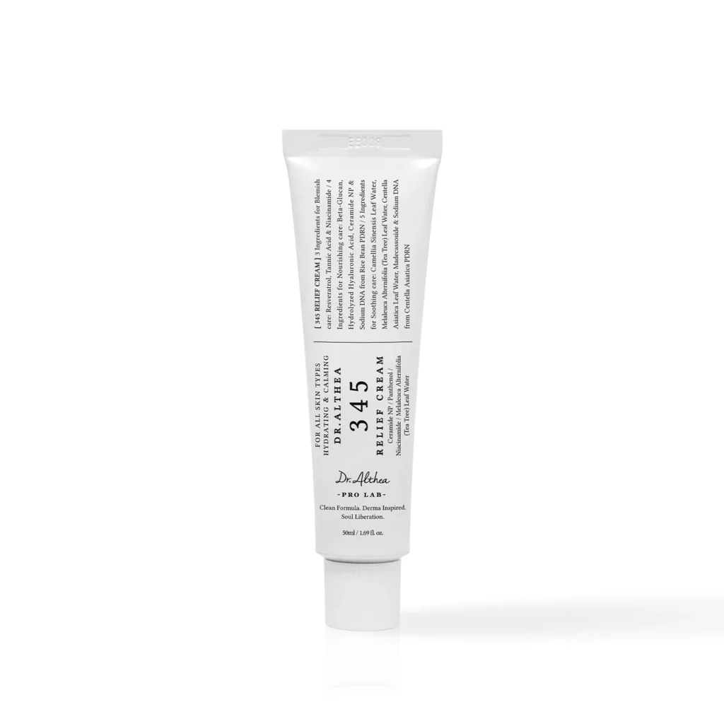 Dr.Althea 345 Relief Cream Review: Lightweight Recovery Care for Post-Breakout Skin