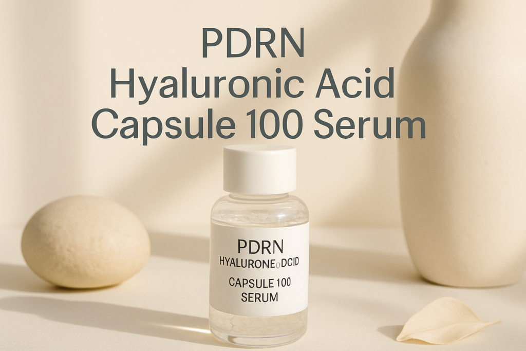 PDRN Hyaluronic Acid Capsule 100 Serum K-beauty product analysis