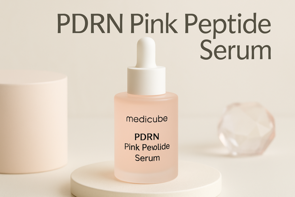 PDRN Pink Peptide Serum K-beauty product analysis