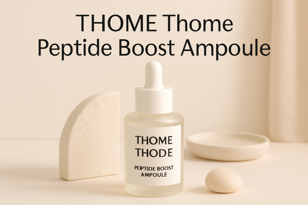 THOME Peptide Boost Ampoule Review: Korea’s New Device-Ready Firming Serum, Examined