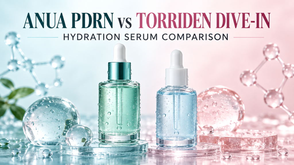 Anua PDRN vs Torriden DIVE-IN Serum: Which Korean Hydrator Fits Your Skin?